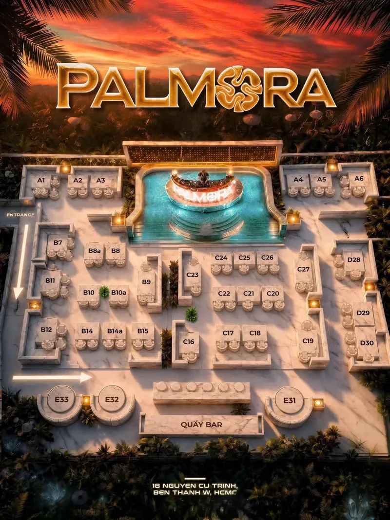 Góc ẩm thực Palmora
